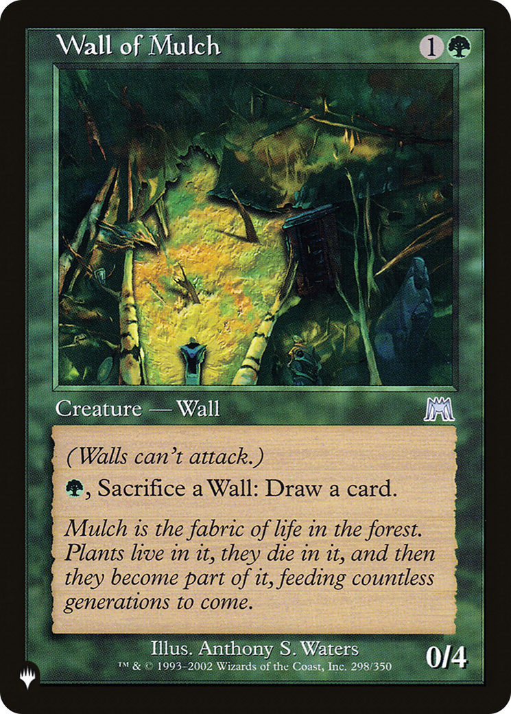 Wall of Mulch [The List] | Lots Moore NSW