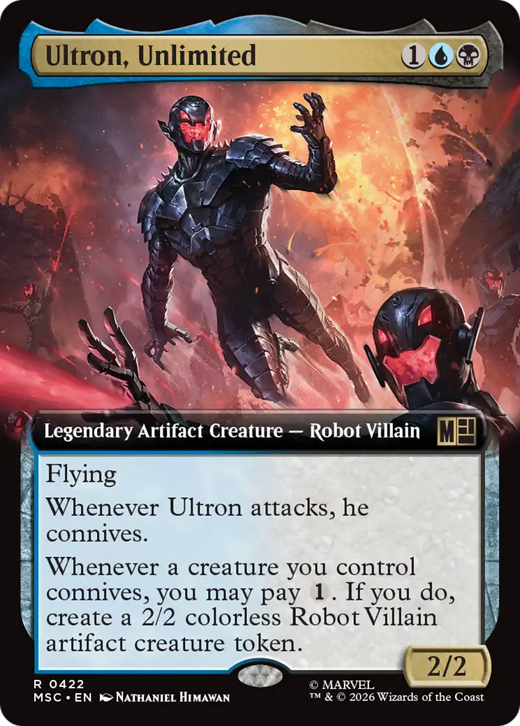 Ultron, Unlimited (Extended Art) [Marvel Super Heroes Commander] | Lots Moore NSW