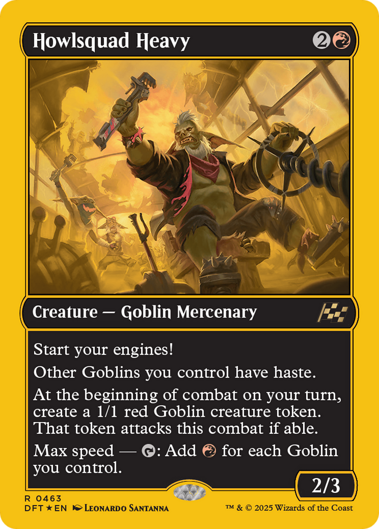 Howlsquad Heavy (First-Place Foil) [Aetherdrift] | Lots Moore NSW