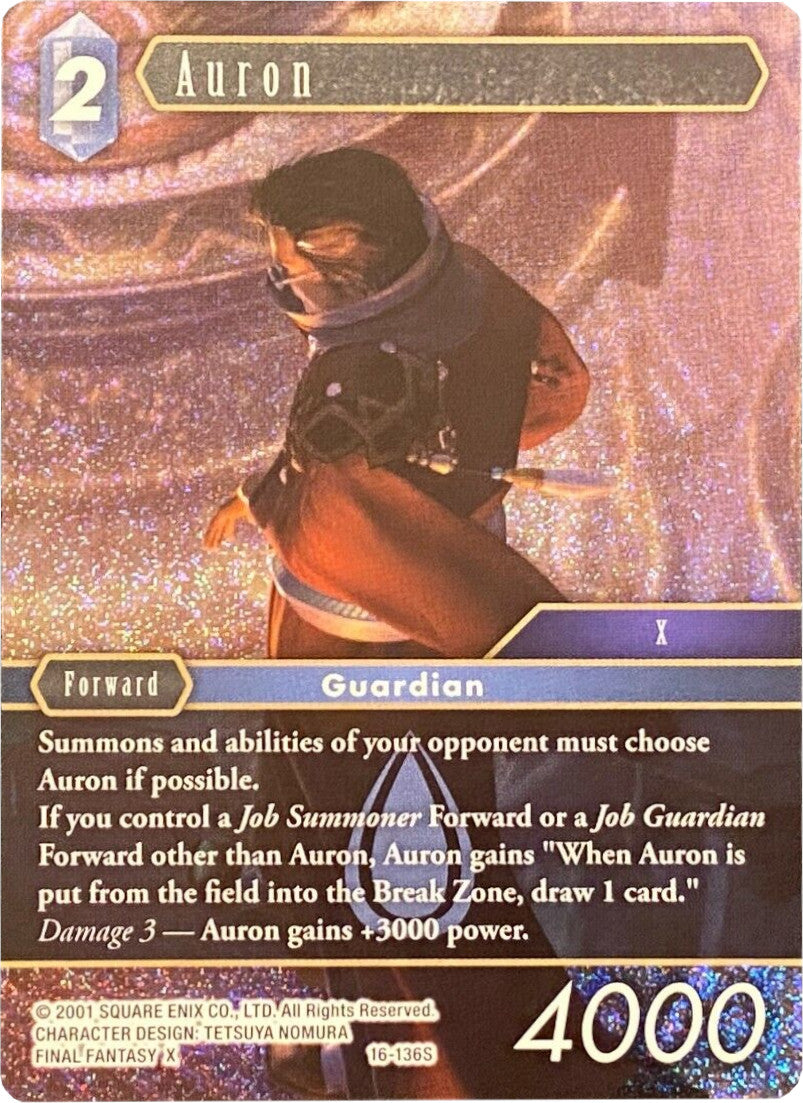 Auron (December 2022) [Promo Cards] | Lots Moore NSW