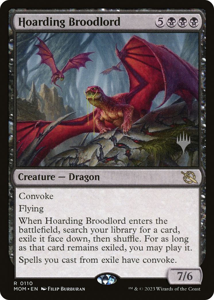 Hoarding Broodlord (Promo Pack) [March of the Machine Promos] | Lots Moore NSW