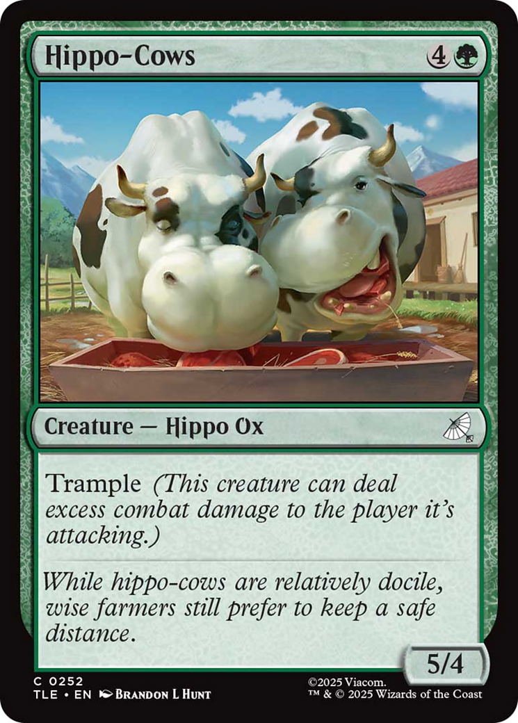 Hippo-Cows [Avatar: The Last Airbender: Eternal-Legal] | Lots Moore NSW