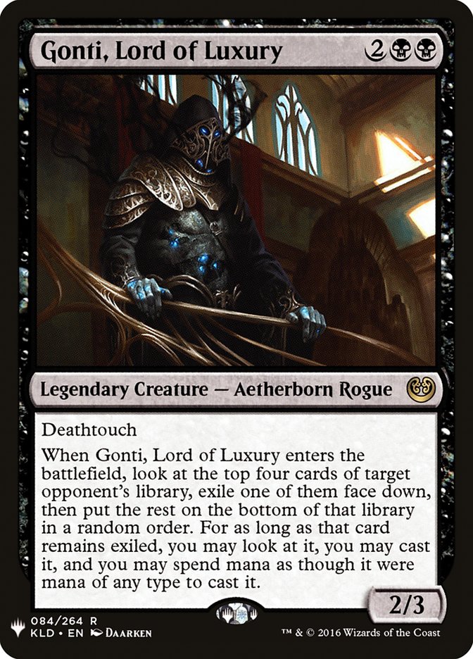 Gonti, Lord of Luxury [Mystery Booster] | Lots Moore NSW
