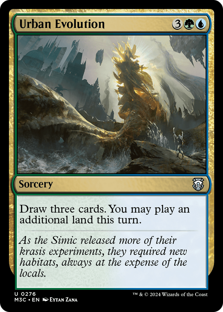 Urban Evolution (Ripple Foil) [Modern Horizons 3 Commander] | Lots Moore NSW