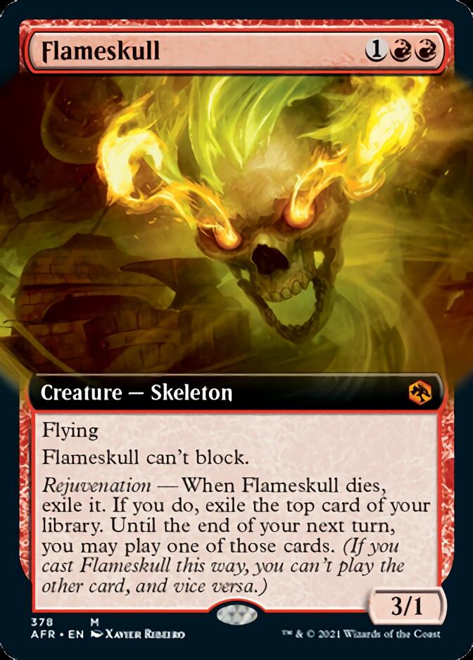 Flameskull (Extended Art) [Dungeons & Dragons: Adventures in the Forgotten Realms] | Lots Moore NSW