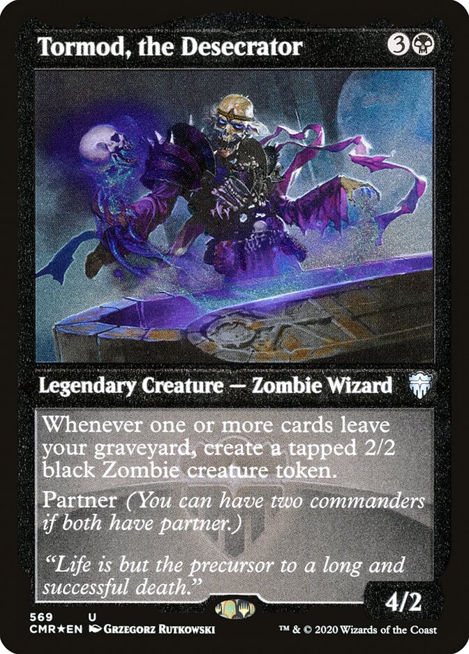 Tormod, the Desecrator (Etched) [Commander Legends] | Lots Moore NSW
