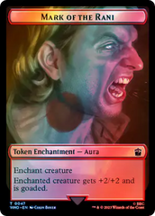 Alien // Mark of the Rani Double-Sided Token (Surge Foil) [Doctor Who Tokens] | Lots Moore NSW