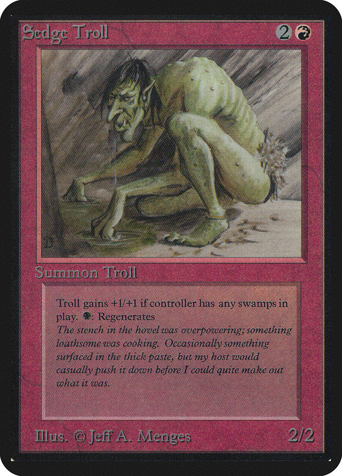Sedge Troll [Alpha Edition] | Lots Moore NSW