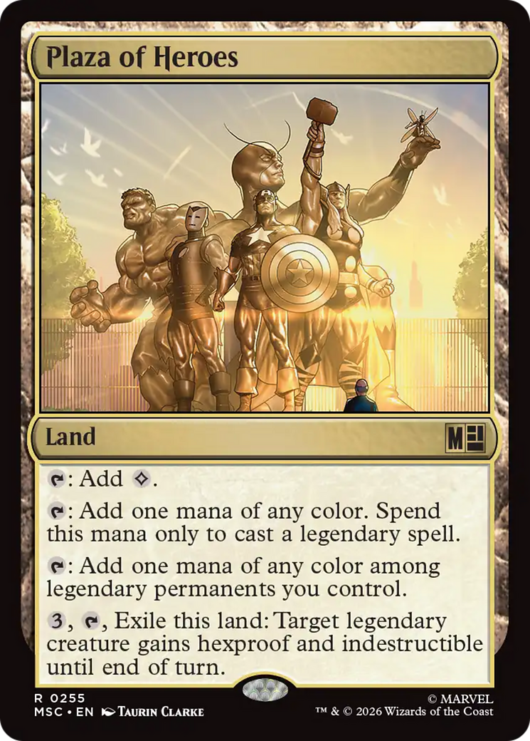 Plaza of Heroes [Marvel Super Heroes Commander] | Lots Moore NSW