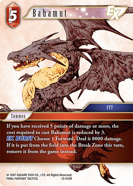 Bahamut EX [Opus XIII: Crystal Radiance] | Lots Moore NSW