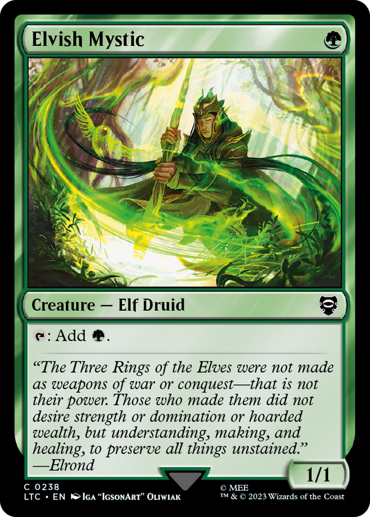 Elvish Mystic [The Lord of the Rings: Tales of Middle-Earth Commander] | Lots Moore NSW