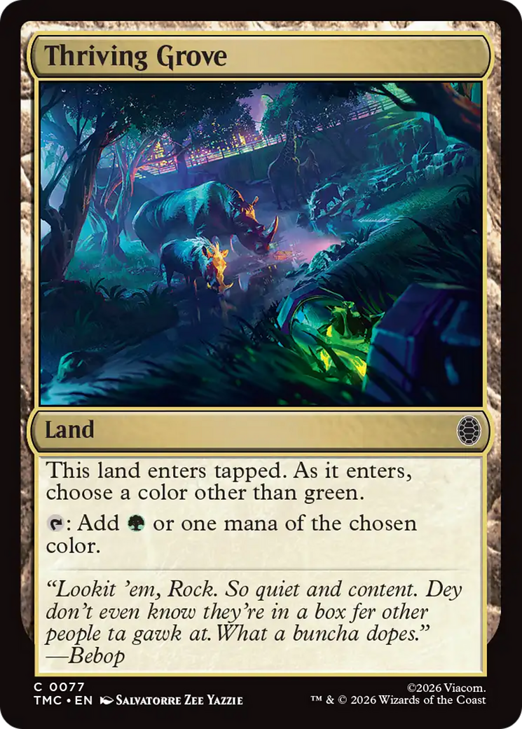 Thriving Grove [Teenage Mutant Ninja Turtles Commander] | Lots Moore NSW