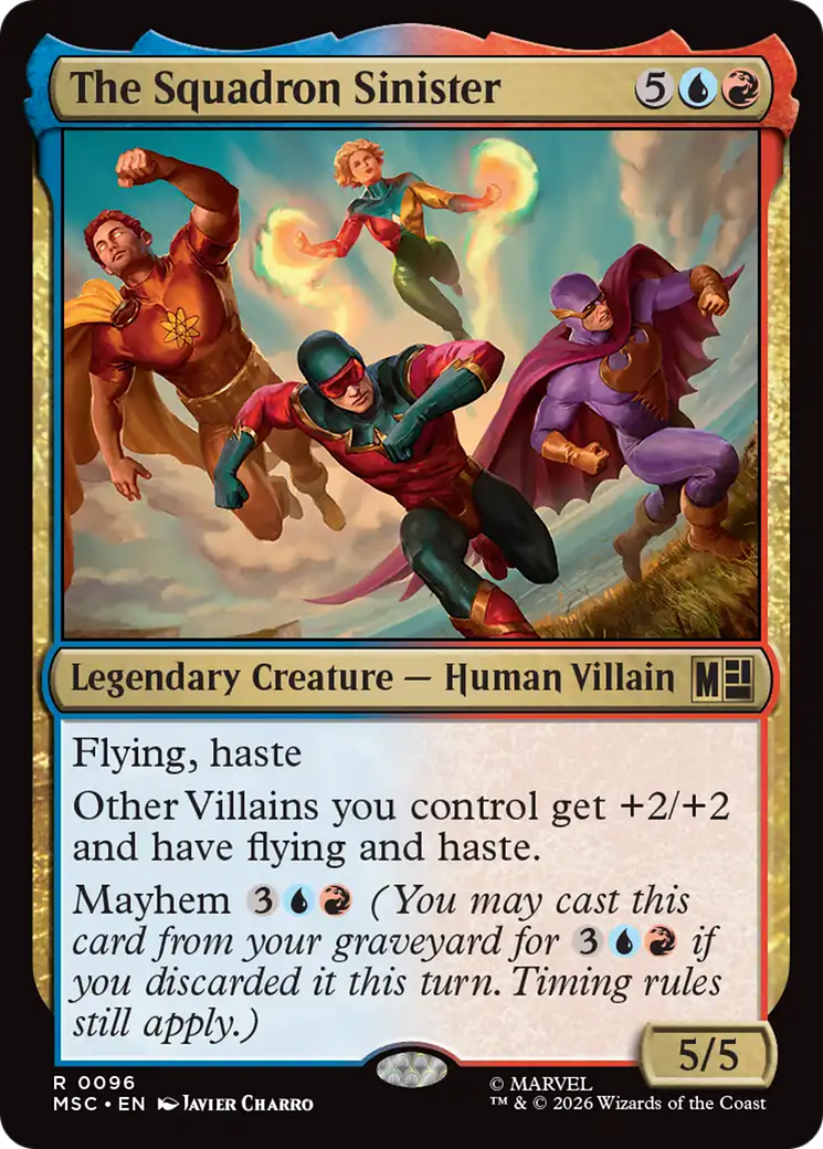 The Squadron Sinister (Surge Foil) [Marvel Super Heroes Commander] | Lots Moore NSW