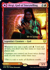 Birgi, God of Storytelling // Harnfel, Horn of Bounty [Kaldheim Prerelease Promos] | Lots Moore NSW