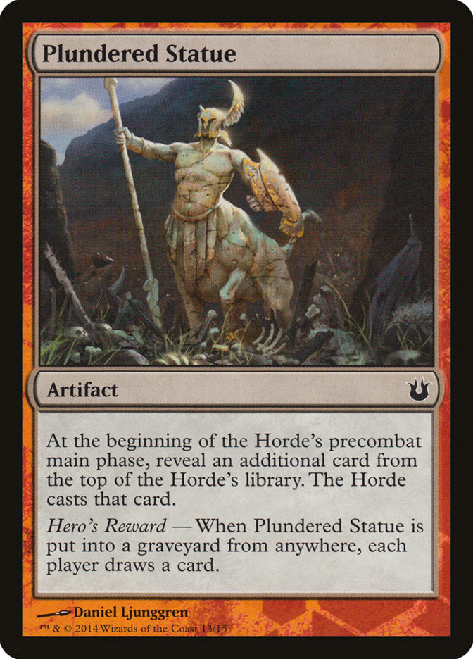 Plundered Statue [Born of the Gods Battle the Horde] | Lots Moore NSW