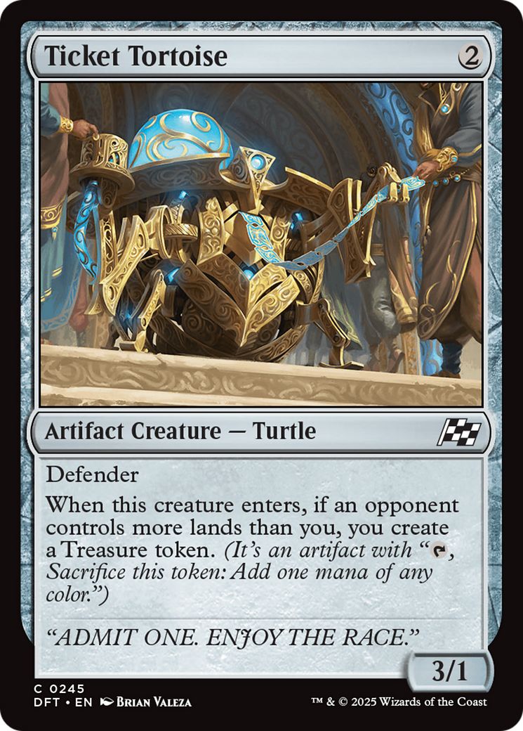 Ticket Tortoise [Aetherdrift] | Lots Moore NSW