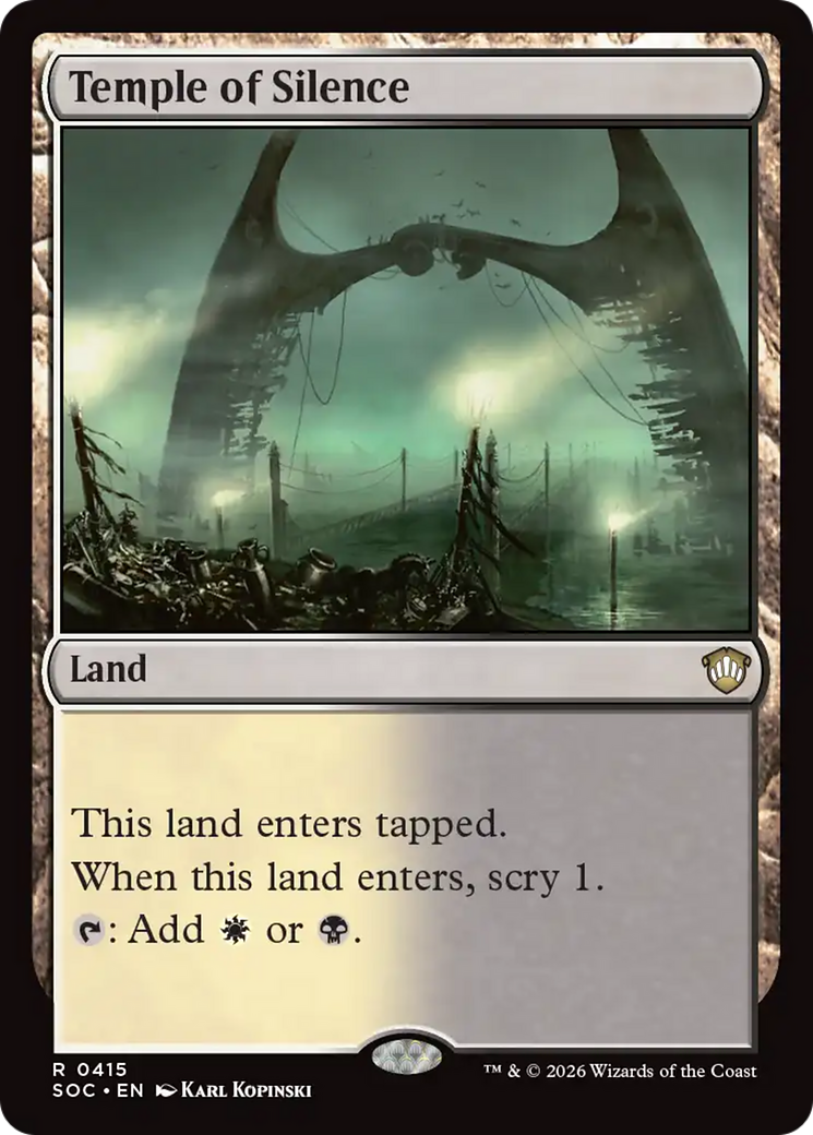 Temple of Silence [Secrets of Strixhaven Commander] | Lots Moore NSW