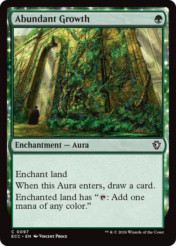 Abundant Growth [Lorwyn Eclipsed Commander] | Lots Moore NSW