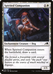 Spirited Companion [The List] | Lots Moore NSW