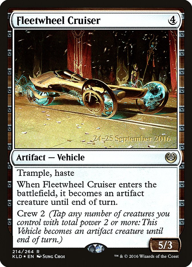 Fleetwheel Cruiser [Kaladesh Prerelease Promos] | Lots Moore NSW