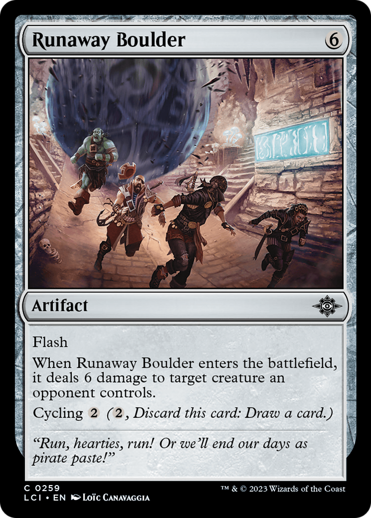 Runaway Boulder [The Lost Caverns of Ixalan] | Lots Moore NSW