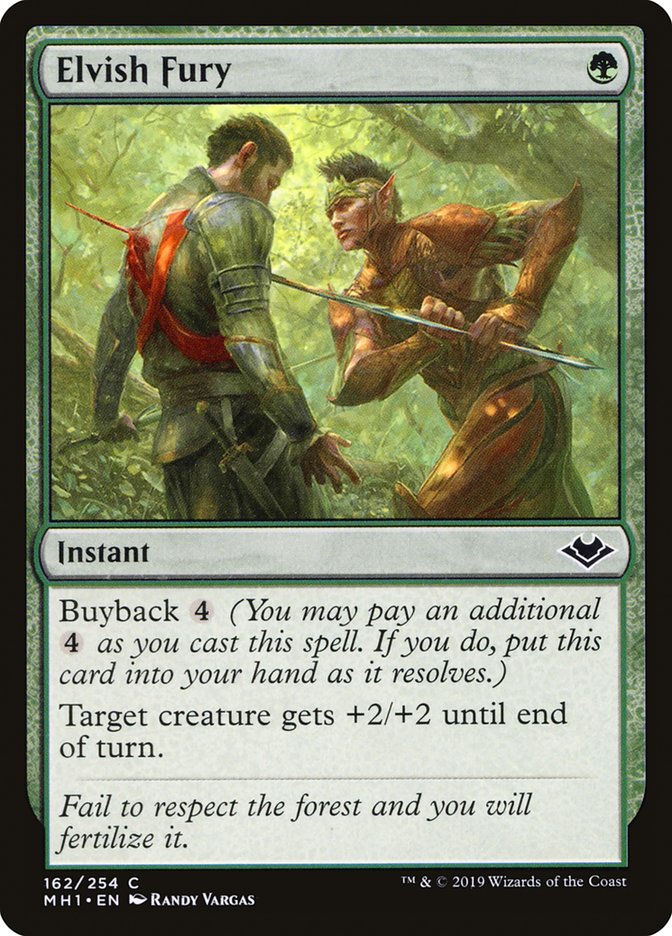 Elvish Fury [Modern Horizons] | Lots Moore NSW