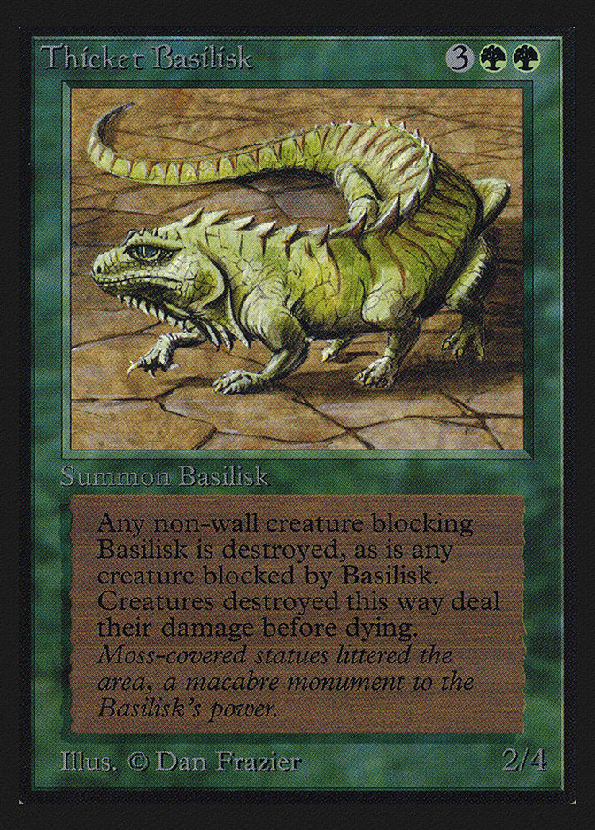 Thicket Basilisk [International Collectors' Edition] | Lots Moore NSW