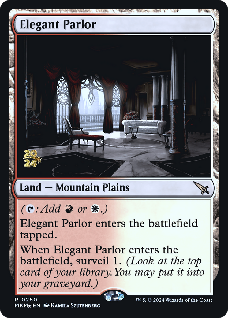Elegant Parlor [Murders at Karlov Manor Prerelease Promos] | Lots Moore NSW
