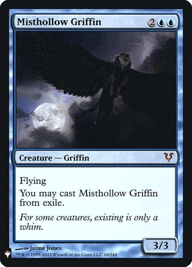 Misthollow Griffin [Mystery Booster] | Lots Moore NSW