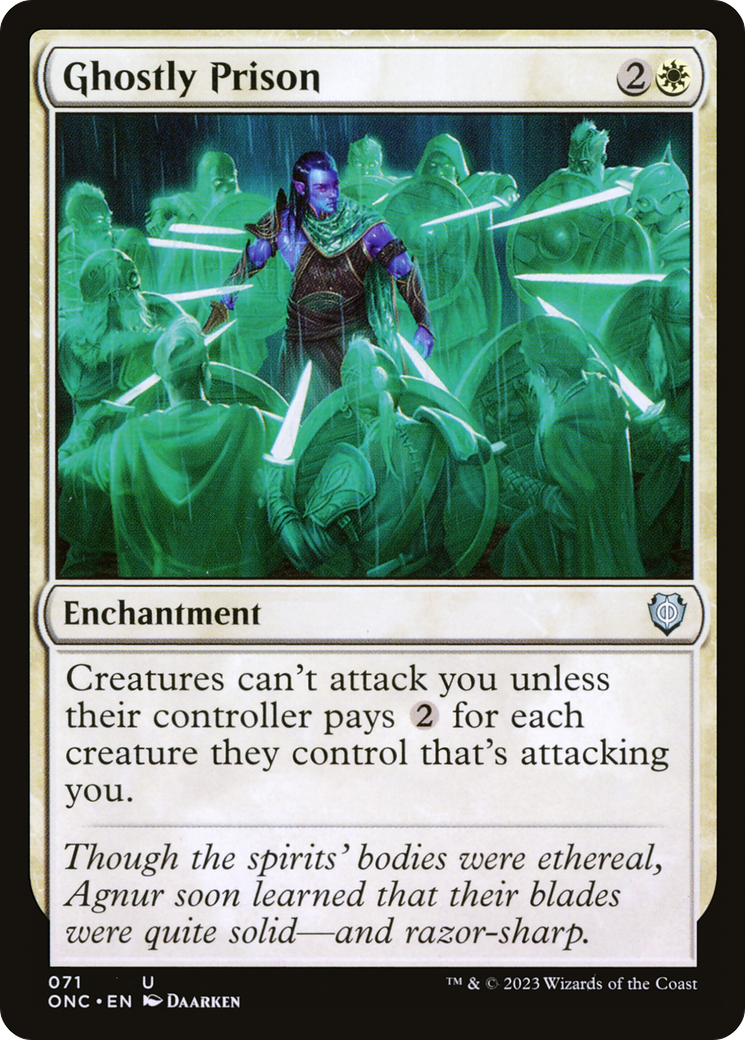 Ghostly Prison [Phyrexia: All Will Be One Commander] | Lots Moore NSW