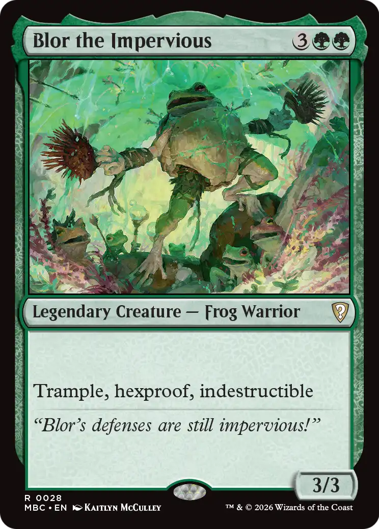Blor the Impervious [Mystery Booster: Commander Edition] | Lots Moore NSW