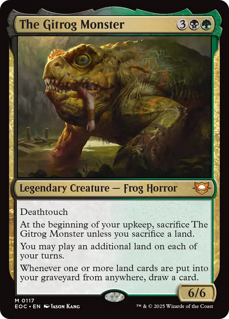 The Gitrog Monster [Edge of Eternities Commander] | Lots Moore NSW