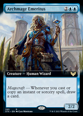 Archmage Emeritus (Extended Art) [Strixhaven: School of Mages] | Lots Moore NSW