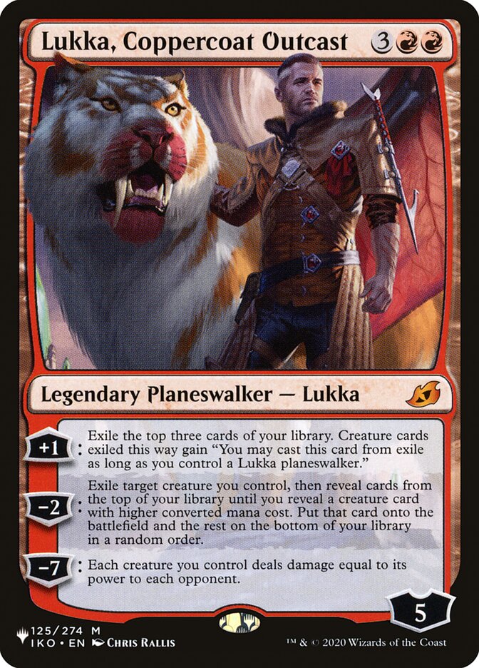 Lukka, Coppercoat Outcast [The List] | Lots Moore NSW