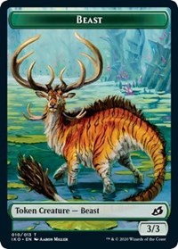 Beast (010) // Hydra Double-Sided Token [Commander 2020 Tokens] | Lots Moore NSW