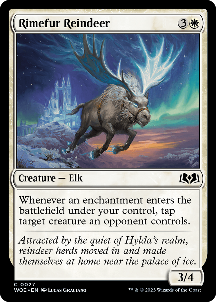 Rimefur Reindeer [Wilds of Eldraine] | Lots Moore NSW