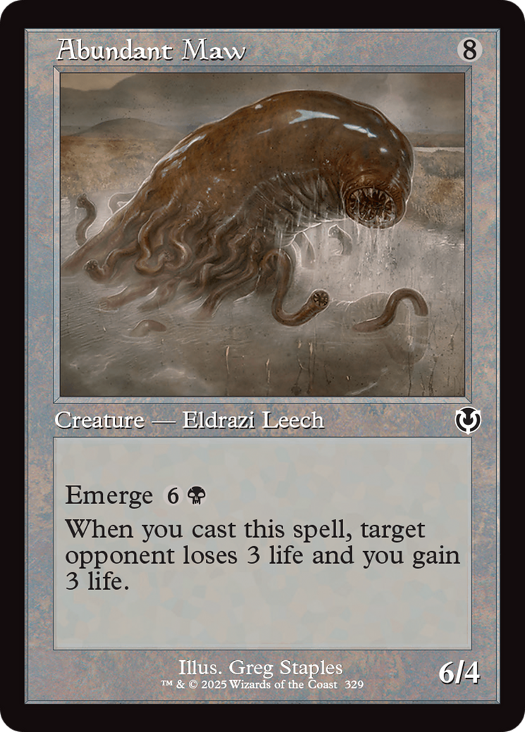 Abundant Maw (Retro Frame) [Innistrad Remastered] | Lots Moore NSW