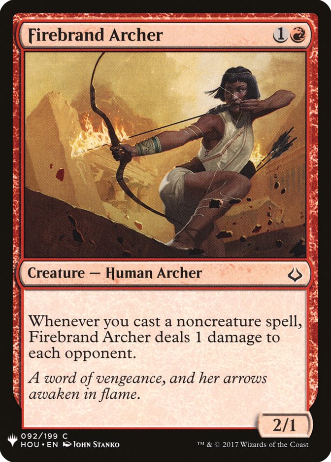 Firebrand Archer [Mystery Booster] | Lots Moore NSW
