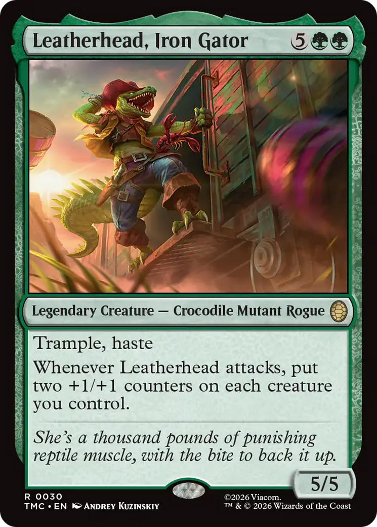 Leatherhead, Iron Gator [Teenage Mutant Ninja Turtles Commander] | Lots Moore NSW