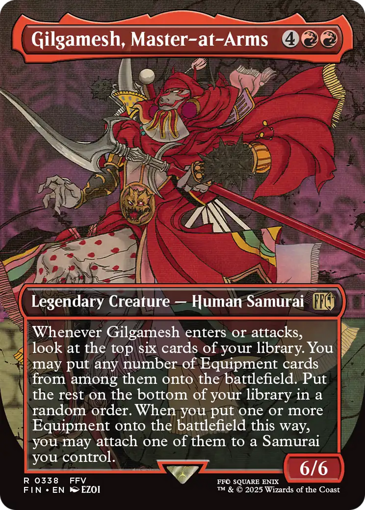 Gilgamesh, Master-at-Arms (Borderless) [FINAL FANTASY] | Lots Moore NSW