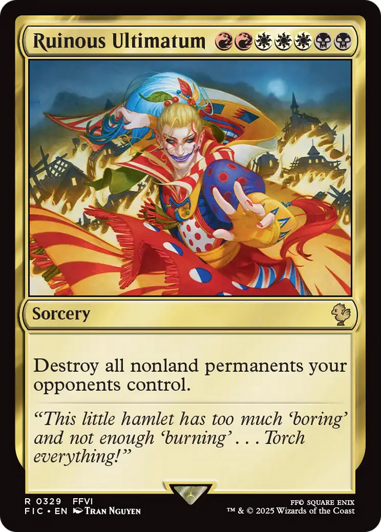 Ruinous Ultimatum [FINAL FANTASY Commander] | Lots Moore NSW