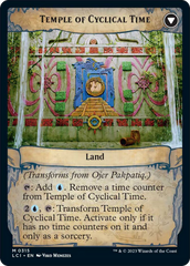 Ojer Pakpatiq, Deepest Epoch // Temple of Cyclical Time (Showcase) [The Lost Caverns of Ixalan] | Lots Moore NSW