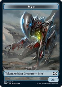 Myr (007) // Ooze Double-Sided Token [Double Masters Tokens] | Lots Moore NSW