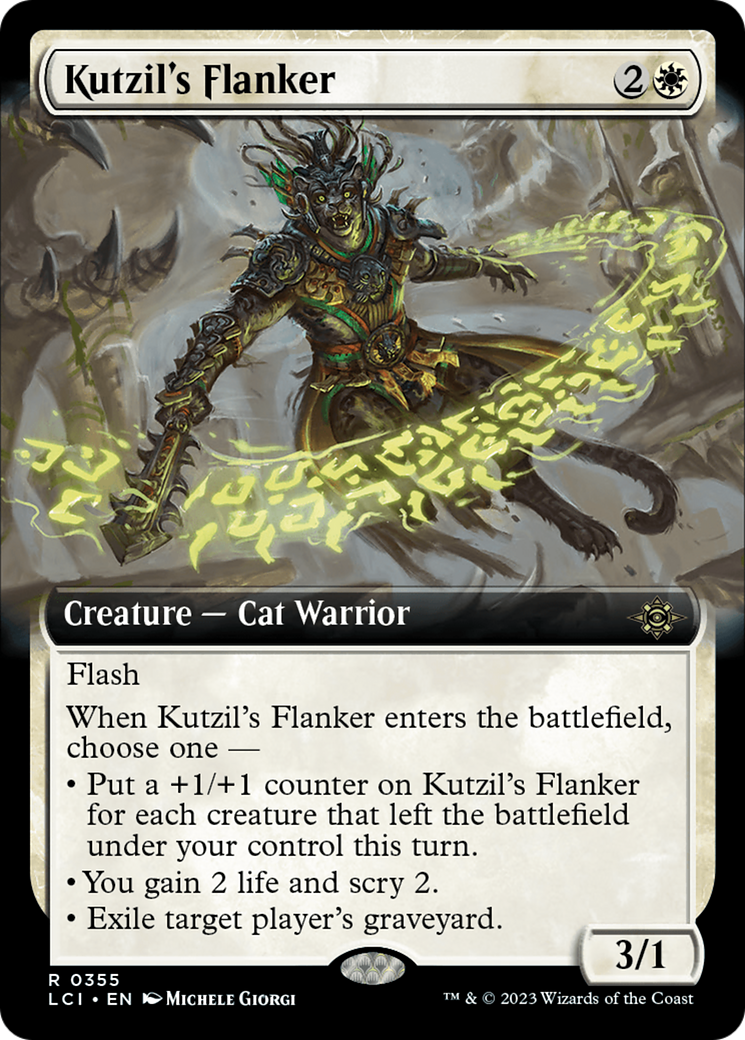 Kutzil's Flanker (Extended Art) [The Lost Caverns of Ixalan] | Lots Moore NSW