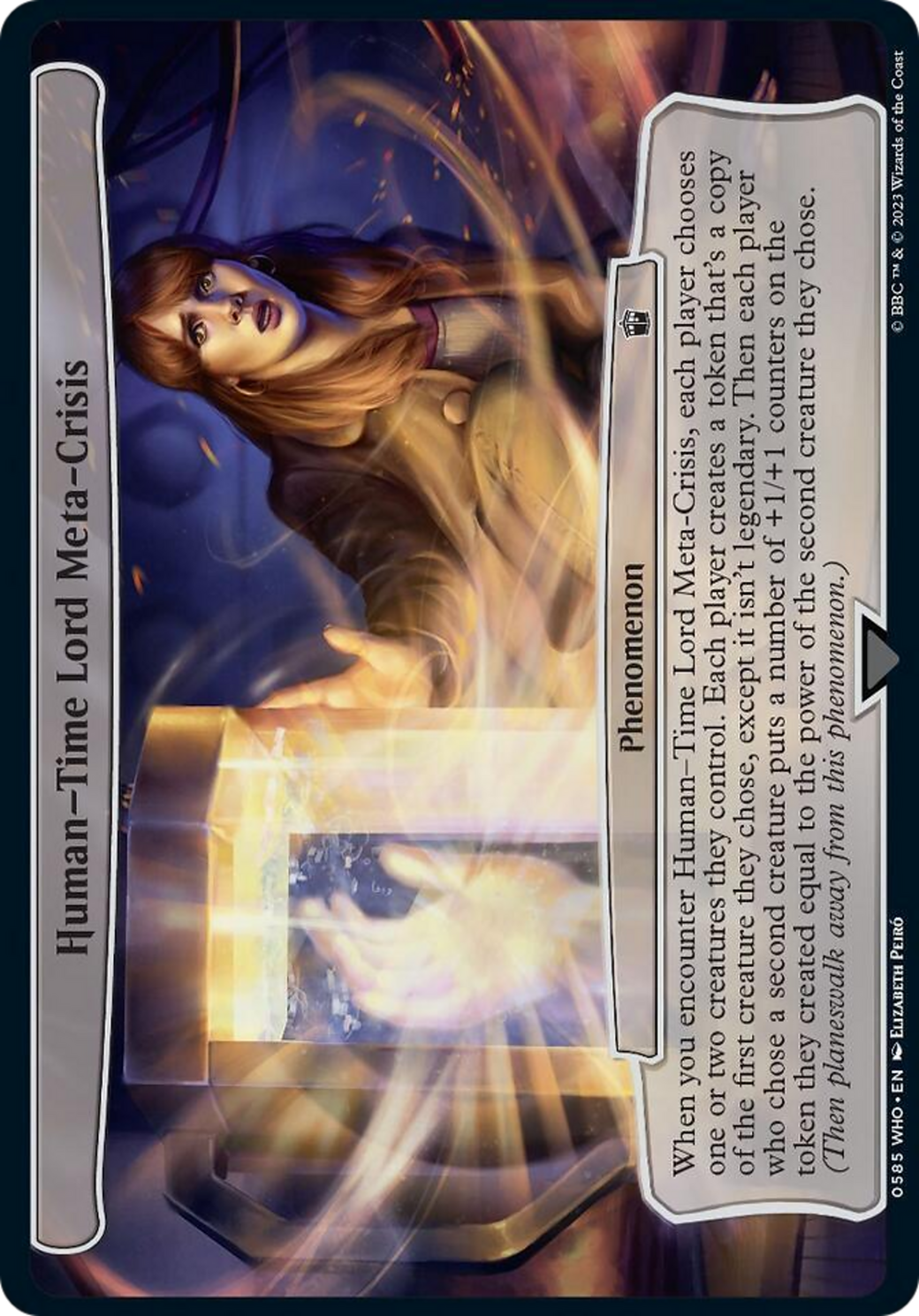 Human-Time Lord Meta-Crisis [Doctor Who] | Lots Moore NSW