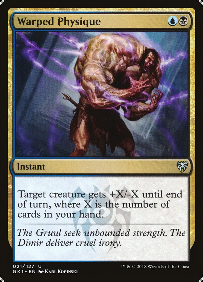Warped Physique [Guilds of Ravnica Guild Kit] | Lots Moore NSW