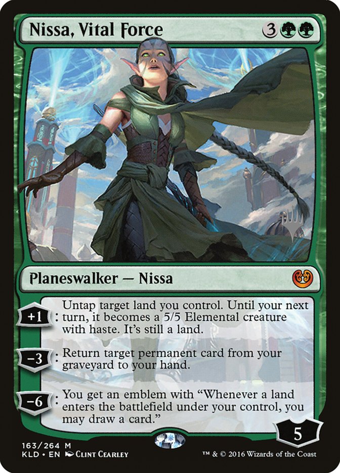 Nissa, Vital Force (Promo Pack) [Kaladesh Promos] | Lots Moore NSW