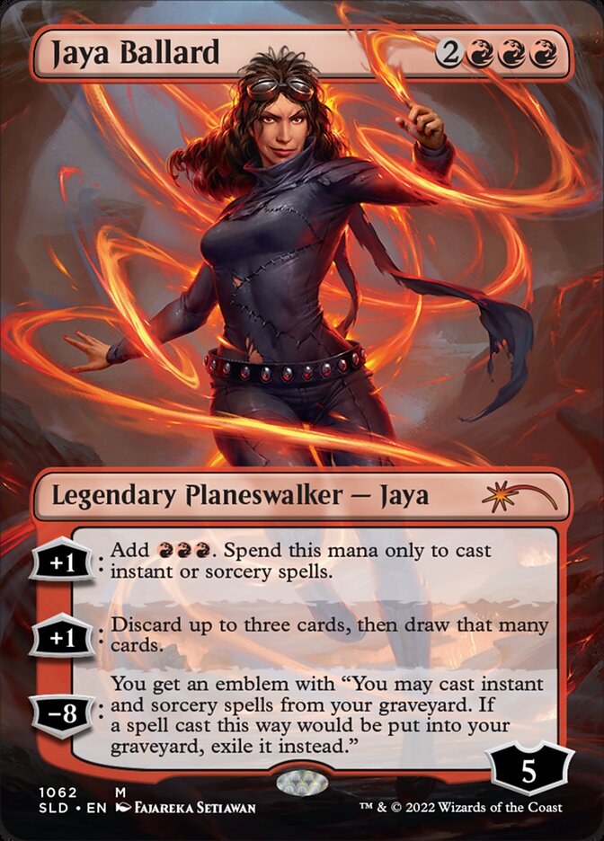 Jaya Ballard (Borderless) [Secret Lair Drop Series] | Lots Moore NSW