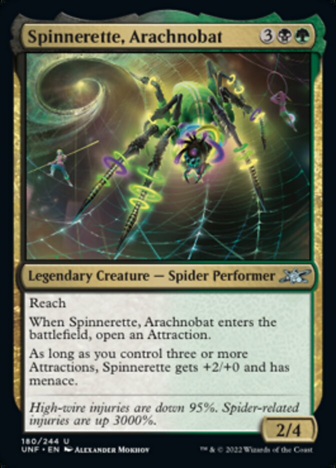 Spinnerette, Arachnobat [Unfinity] | Lots Moore NSW