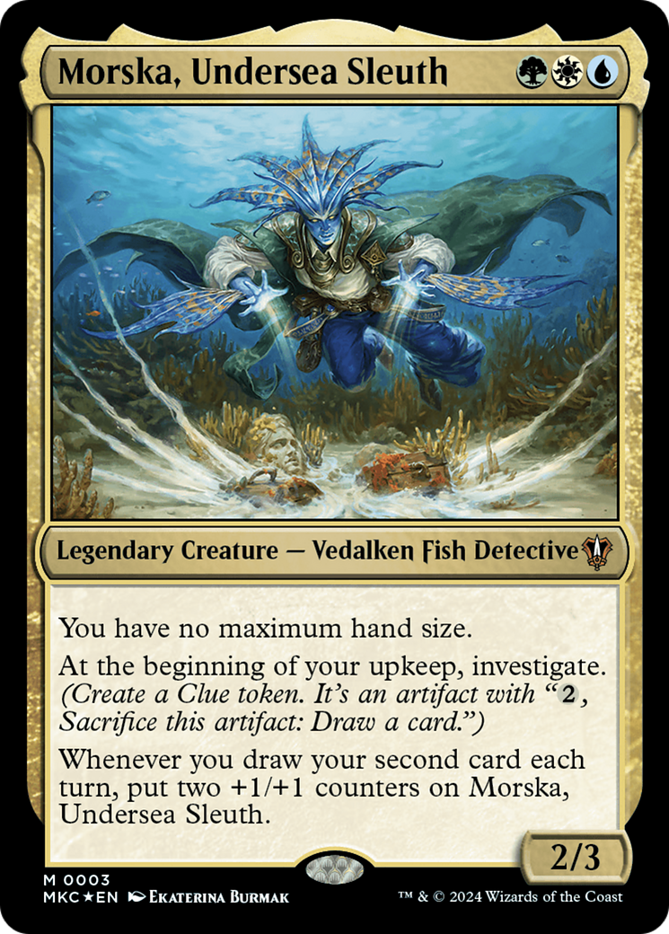 Morska, Undersea Sleuth [Murders at Karlov Manor Commander] | Lots Moore NSW